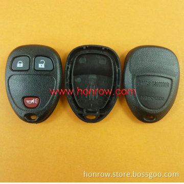 GM 2+1 button remote key blank Without Battery Place